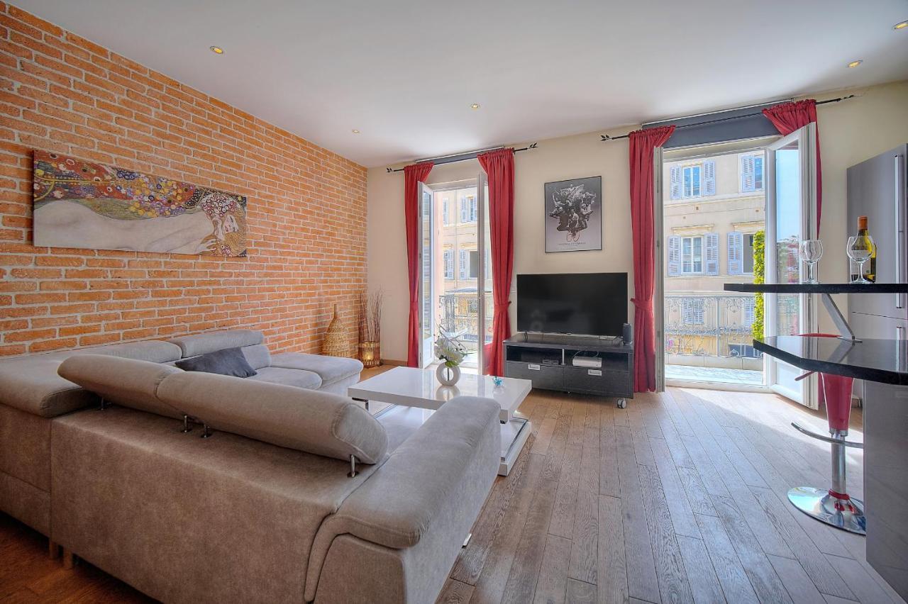 Moderne 3 Pieces Idealement Situe Centre De Cannes L! A2B22 Exterior foto